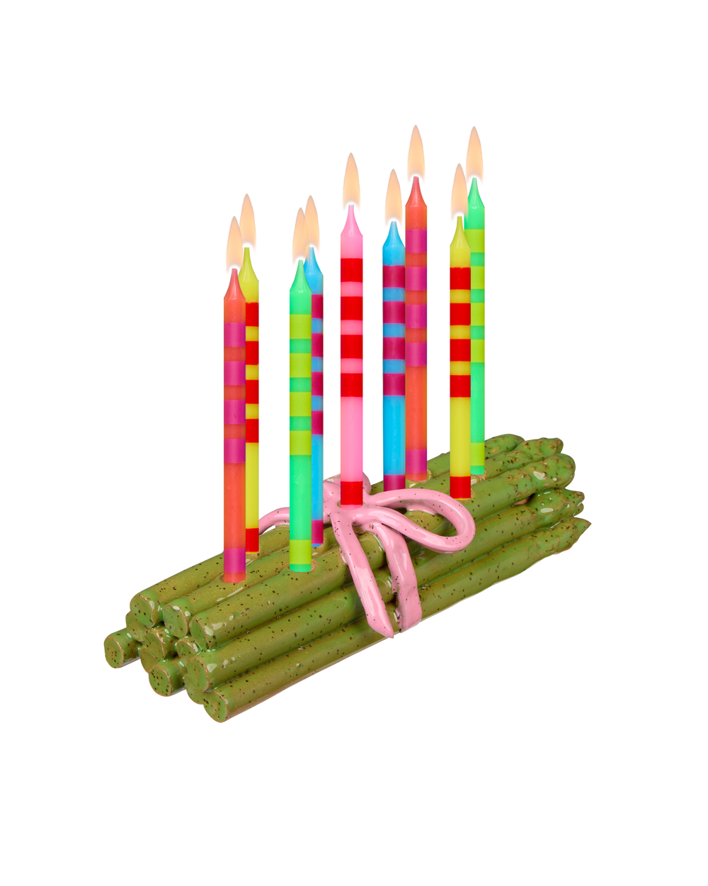 Asparagus Menorah