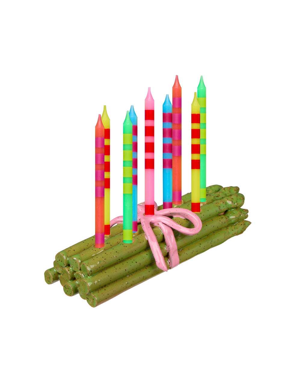 Asparagus Menorah