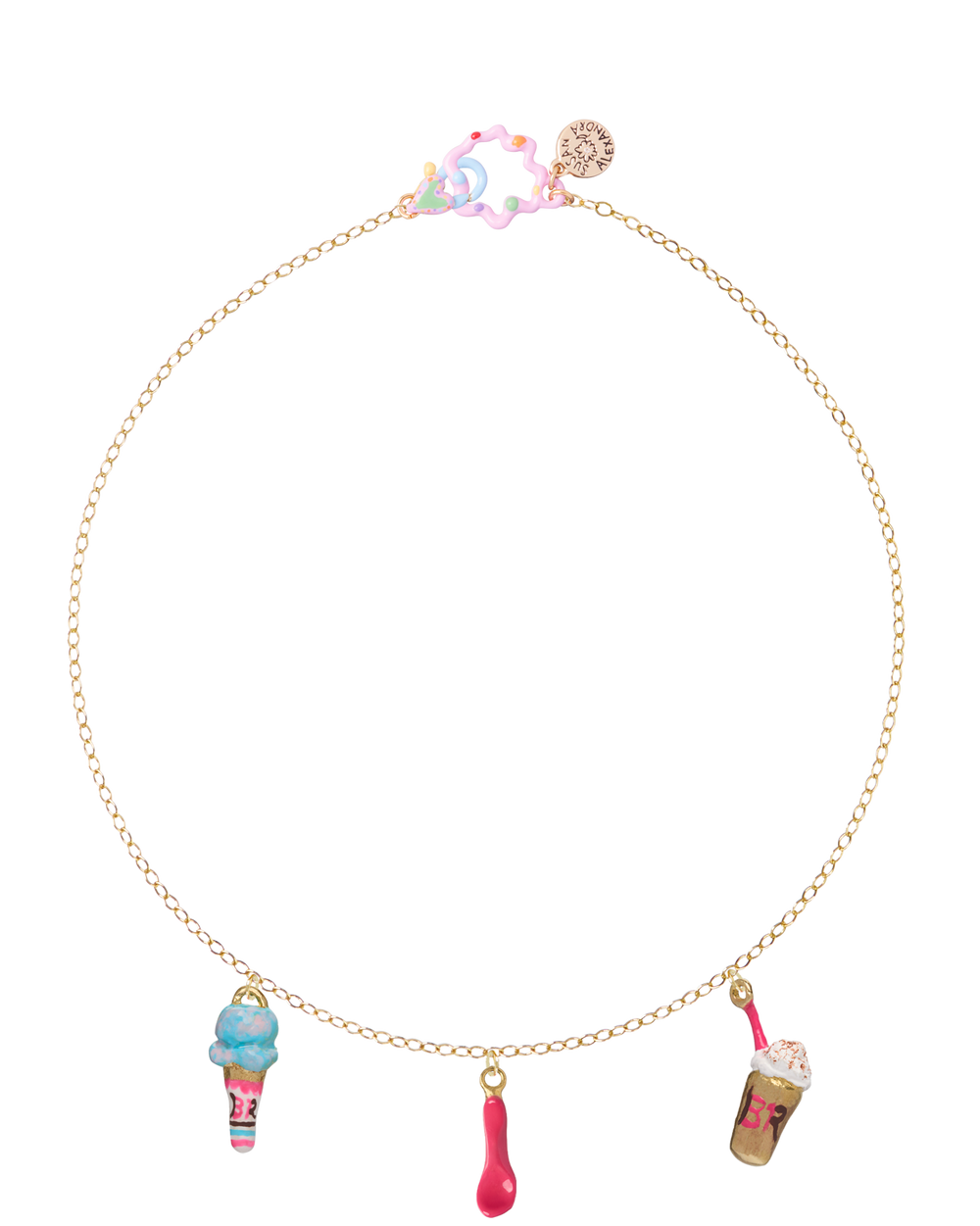 Baskin-Robbins x Susan Alexandra Ice Cream Social Necklace