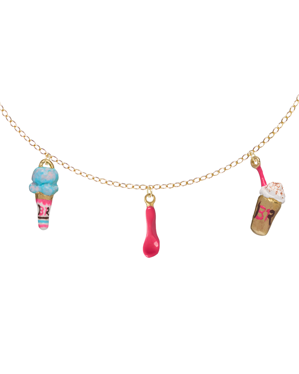 Baskin-Robbins x Susan Alexandra Ice Cream Social Necklace