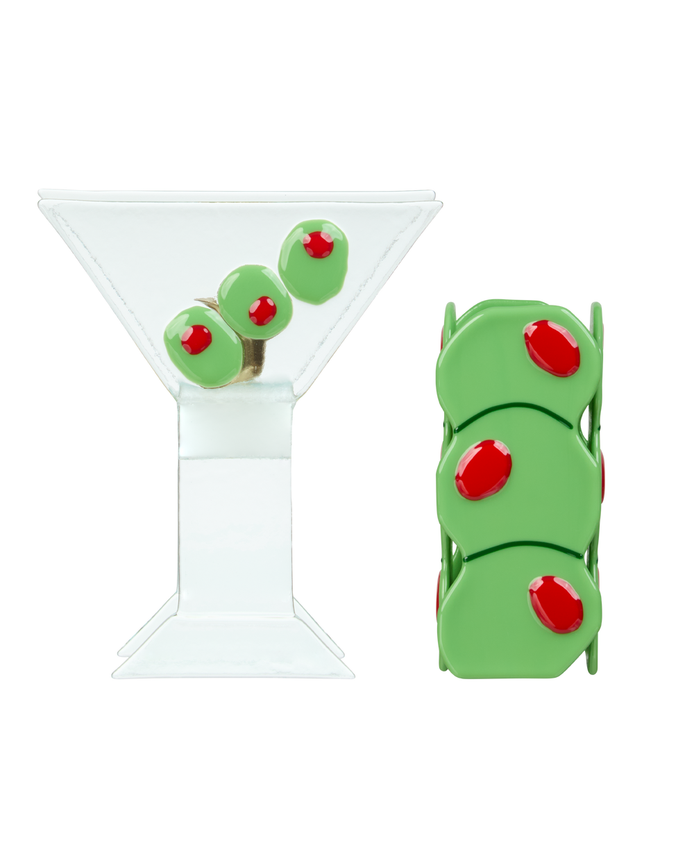 Dirty Martini Candlestick Holders