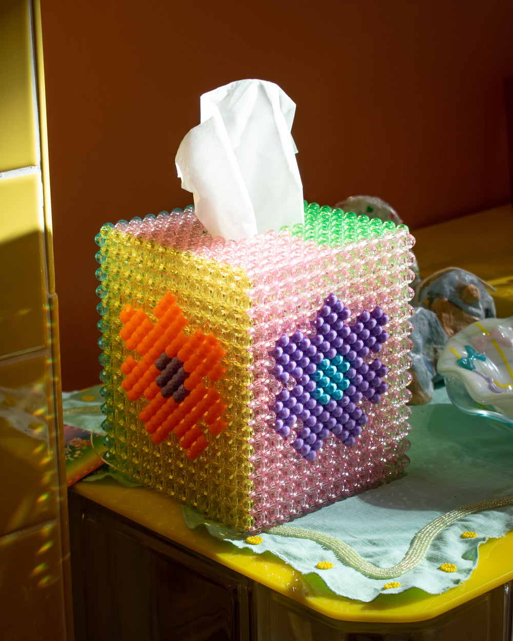 Daisy Tissue Box