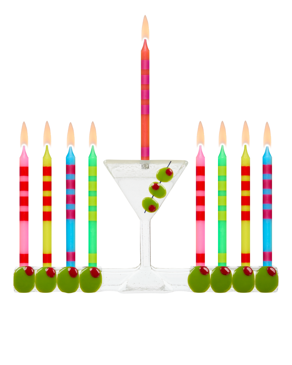 Dirty Martini Menorah (PRE-ORDER)