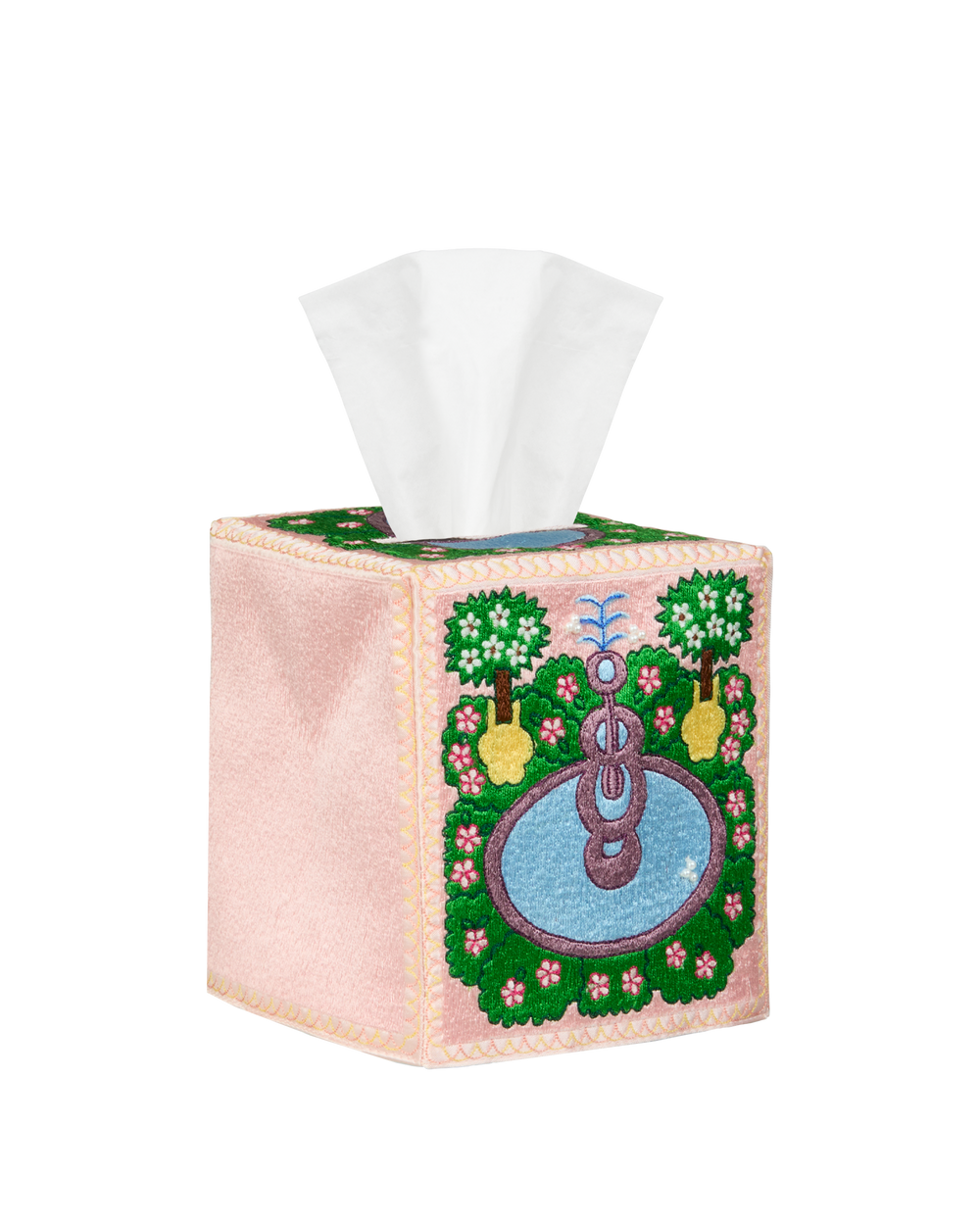 SAMPLE SALE Enchanted Garden Tissue Box