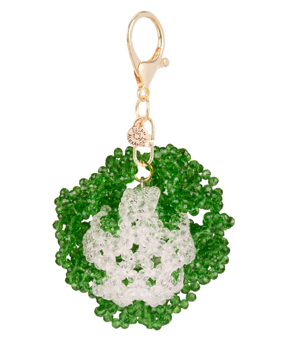 SAMPLE SALE Bag Charm - Cabbage