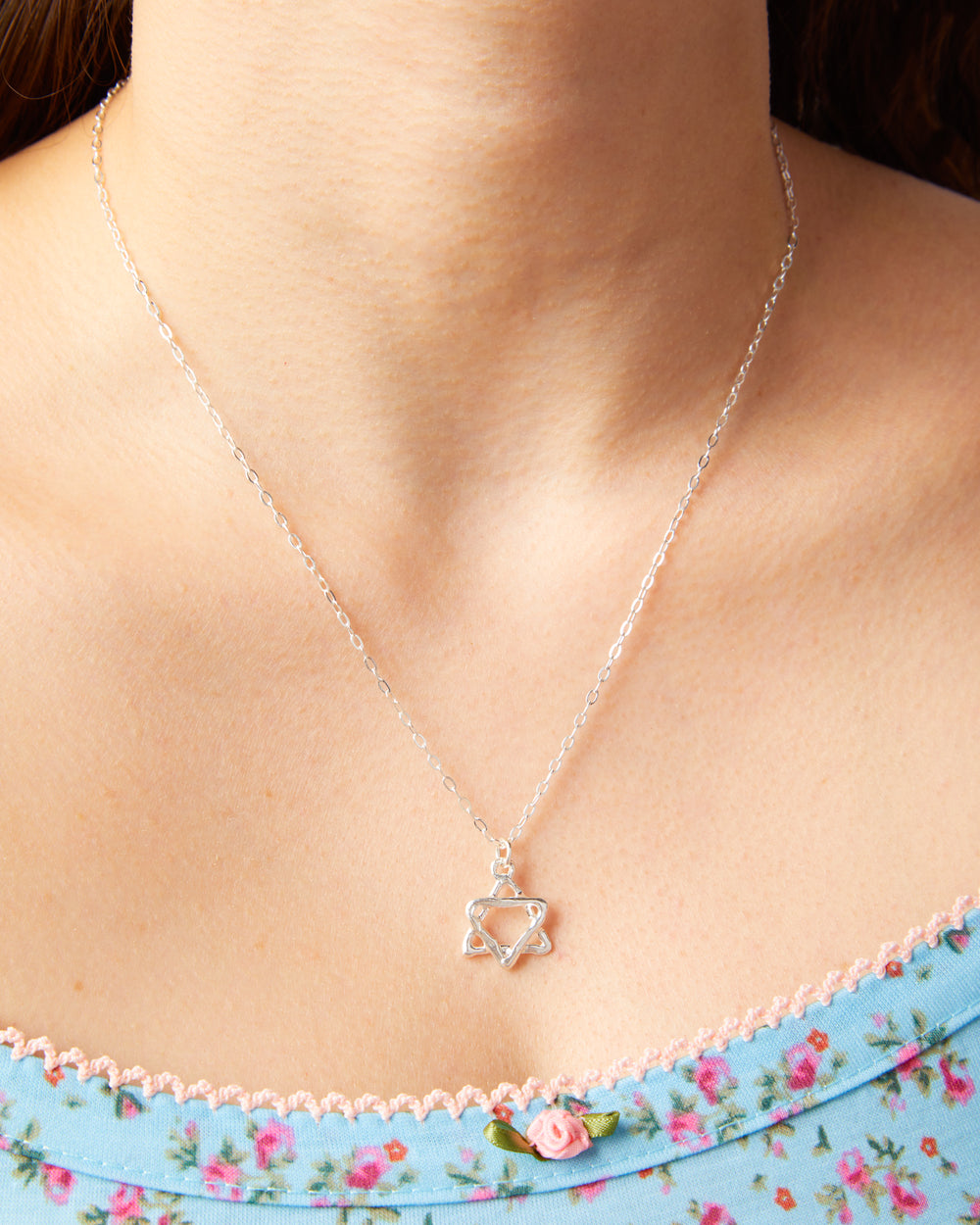 Prayer Necklace in Sterling Silver