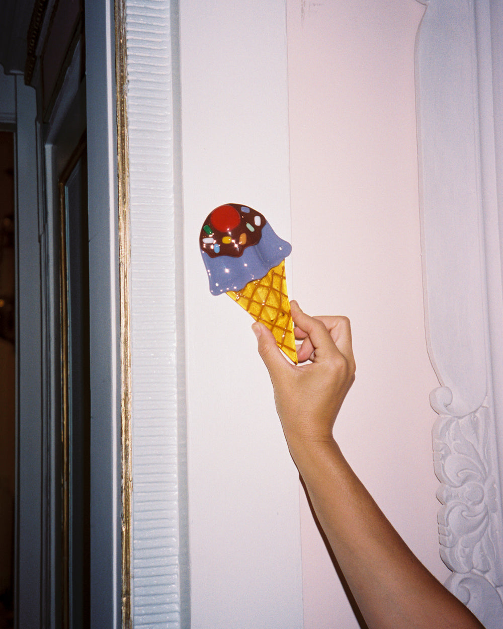 Ice Cream Cone Mezuzah