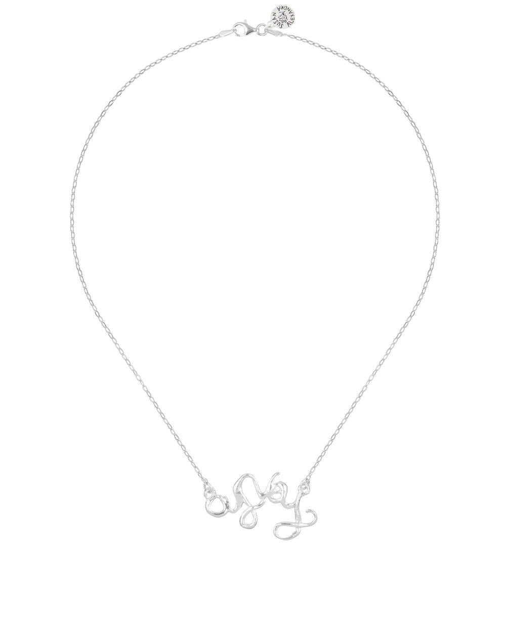 Oy Vey Necklace in Sterling Silver