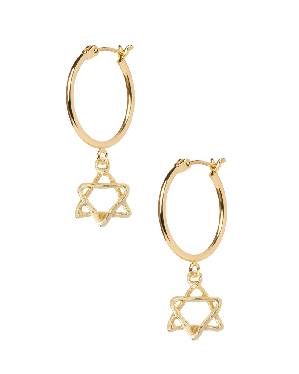 Prayer Hoop Earrings