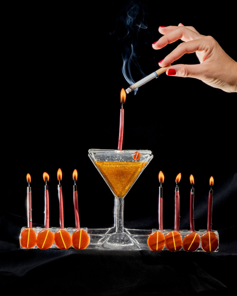 Espresso Martini Menorah