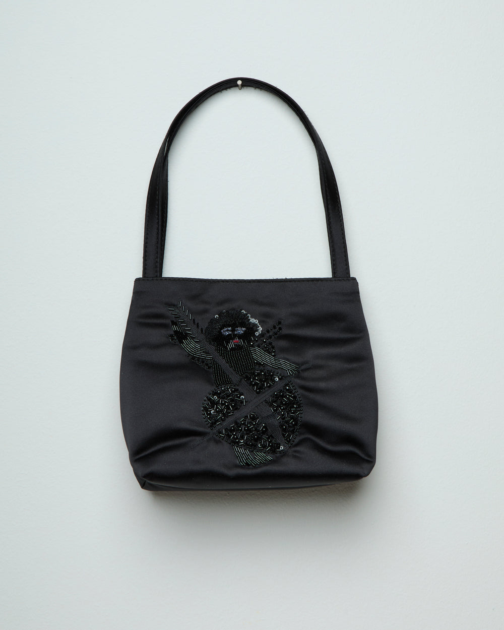 SAMPLE SALE Black Seraphim Bag