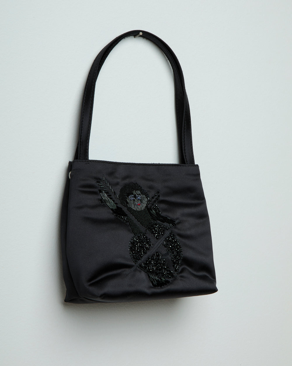 SAMPLE SALE Black Seraphim Bag