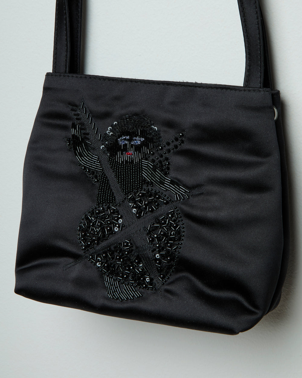 SAMPLE SALE Black Seraphim Bag