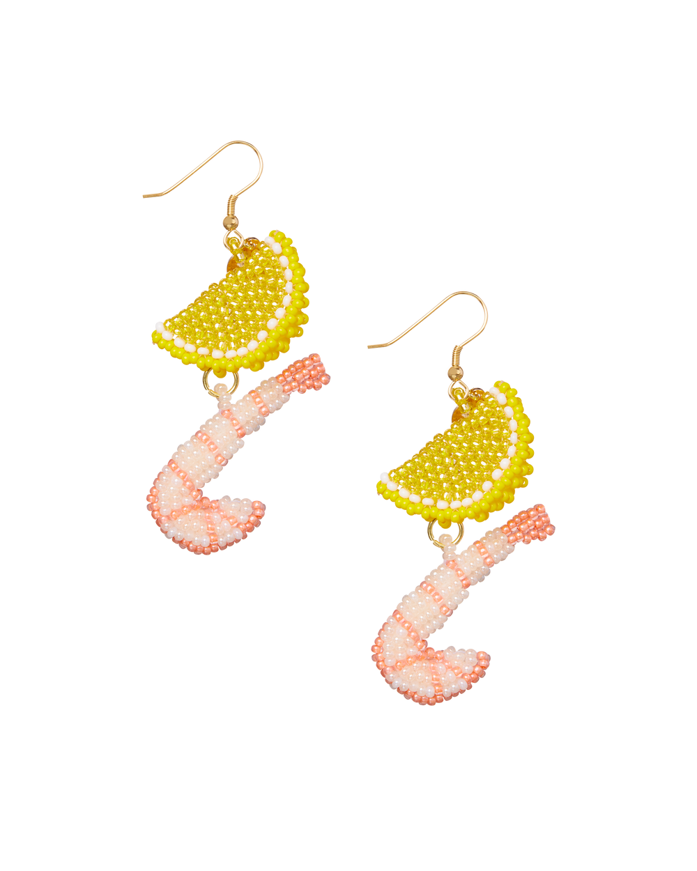 Shrimp Cocktail Earrings